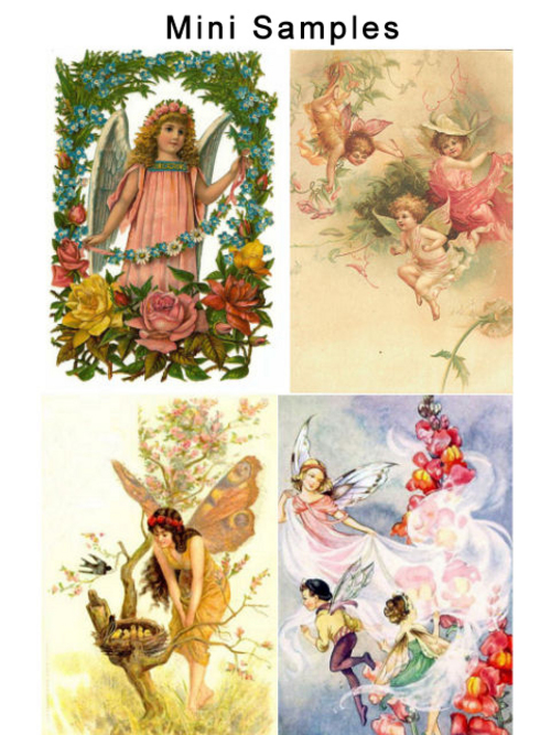 Product picture Vintage Fairies And Angels 