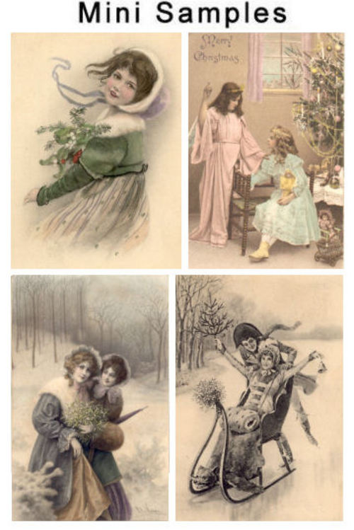 Product picture Vintage Christmas Photo Images Over 1,000