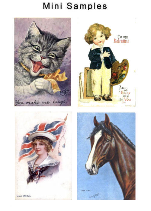 Product picture Vintage Postcard Art Images Set2 over 3,000 Images