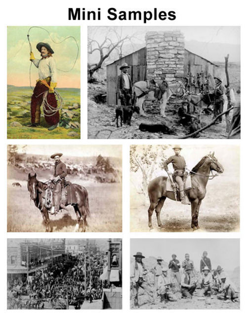 Product picture Old West & Cowboy Images 400 images