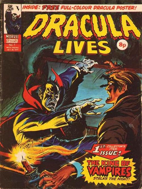 Product picture UK COMICS DRACULA LIVES COLLECTION OF 1970s HORROR