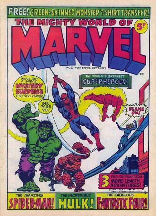 Product picture UK COMICS MIGHTY WORLD OF MARVEL COLLECTION OF COMICS 