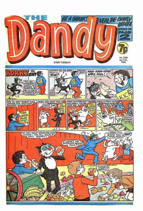 Product picture UK COMICS THE DANDY HUMOUR COMICS 200+ FROM THE 1980s